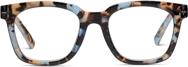 Women's Square Blue Light Blocking Reading Glasses - Image 3